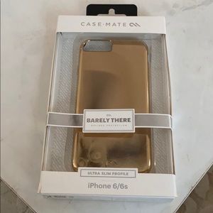 Gold iPhone 6/6s phone case